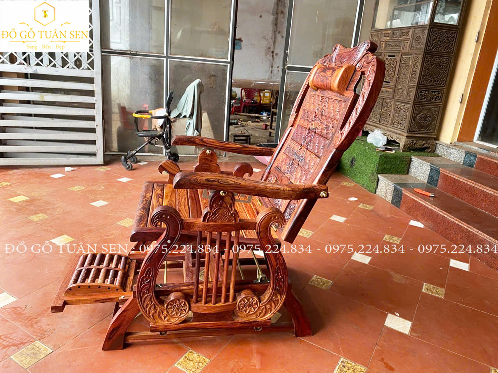 Nét đẹp của Ghế Lười Gỗ Thư Giãn Vo4